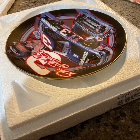 NASCAR Always a Champion 2001-Dale Earnhardt Hamilton Collection Plate With COA - Picture 11 of 11
